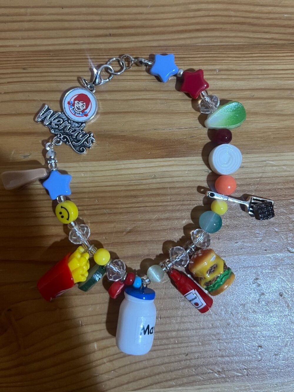 Wendy's Rewards Drops Promotional Charm Bracelet Brand New $100